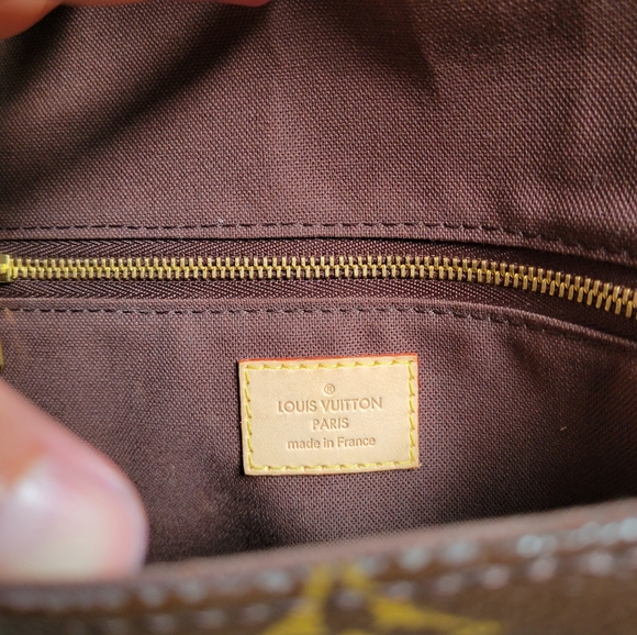 💕BEAUTIFUL Very Rare Louis Vuitton Monogram Canvas Chantilly MM NEW MODEL - Picture 15 of 16